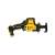 DeWALT DCS369N-XJ cordless reciprocating saw, black and yellow, with a brushless motor