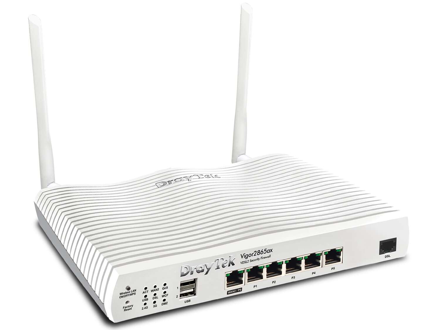 Draytek vigor 2865ax wireless ax3000 dual band gigabit router