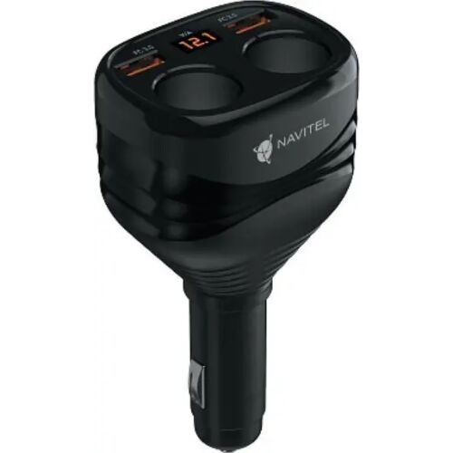 Navitel USP55 Pro Autoladeger mit 2 USB-Anschlüssen und 2 Zigarettenanzünderbuchsen