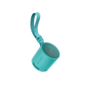 Син преносим Bluetooth говорител Sony SRS-XB100L с каишка - Bluetooth високоговорител