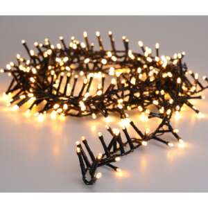 800 LED BOA lampica, za vanjsku i unutarnju upotrebu s adapterom za napajanje, timer 6/18 sati, 8 vrsta svjetlosnih efekata, toplo bijele i žute LED diode, 16 m, IP44 74314323 - Božić