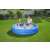 Kids playing in Bestway inflatable pool, blue, 183x33 cm
