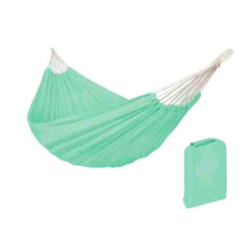GardenLine Függőágy menta zöld színben, 200 x 100 cm, hordtáskával