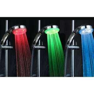 3-Color LED Shower Head 102259516 - Shower head