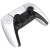 Venom VS5003 Thumb Grips for PS5 controller, black, installed on white controller
