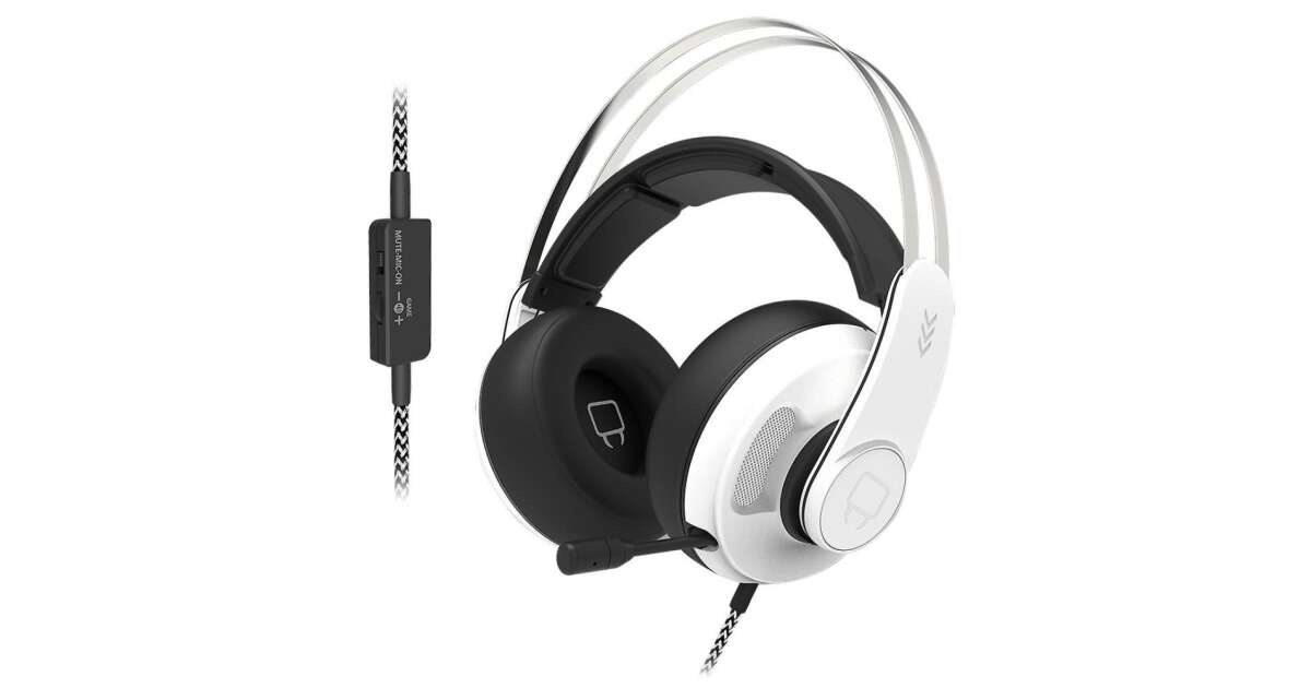 Venom VS2876 Sabre stereo white gamer headset Pepita