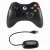 Xbox 360 Wireless Controller for PC and Xbox 360, Black with USB adapter