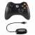 Xbox 360 Wireless Controller for PC and Xbox 360, Black with USB adapter