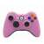 Rosa Xbox 360 Wireless Controller mit USB-Adapter für PC