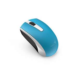 Genius ECO-8100 blue wireless mouse, 1600 dpi, ergonomic design, comfortable grip - Mouse