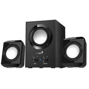 Genius SW-2.1 300 EU 2.1 channel black speaker system - Genius PC speaker