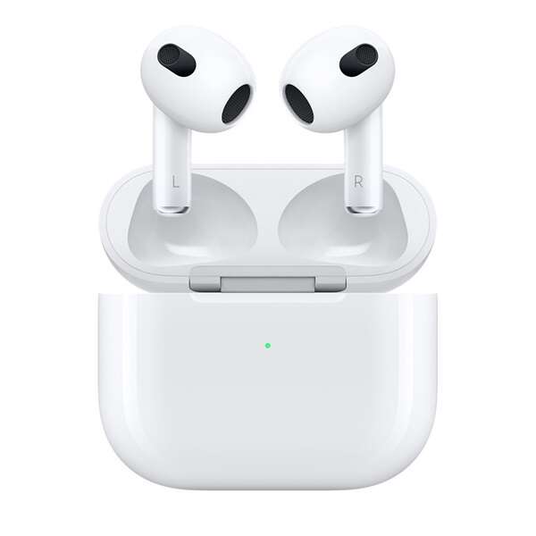 Apple airpods 3 true wireless bluetooth fülhallgató és lightning töltőtok