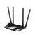 Cudy LT400 4G LTE Wi-Fi router, fekete, ferde nézet