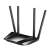 Cudy LT400 4G LTE Wi-Fi router, fekete, ferde nézet