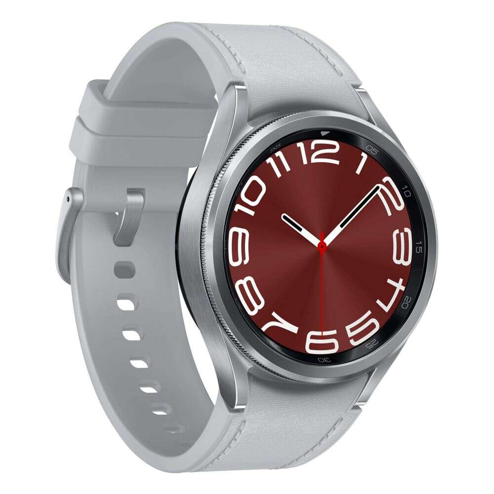 Samsung galaxy watch6 classic oled 43 mm érintőképernyős ezüst wi...