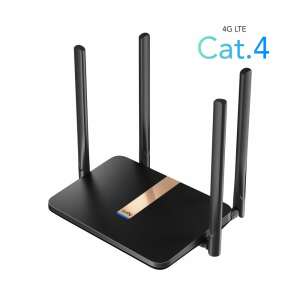 Cudy LT500D dwupasmowy router bezprzewodowy 4G LTE, czarny - Cudy