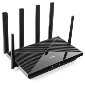 Cudy LT12 4G LTE Gigabit Wi-Fi Router, pohľad z uhla - Wi-Fi routre, adaptéry