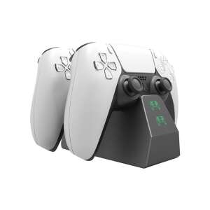 Stacja ładująca Ventaris D200B PS5 Dual, Czarny, 2 w 1, DualSense - Stacja ładowania kontrolera