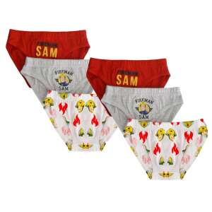 Fireman Sam alsónadrág szett/6db Sam a tűzoltó 3-4 év (98-104 cm) 74326925 Gyerek bugyik, alsónadrágok