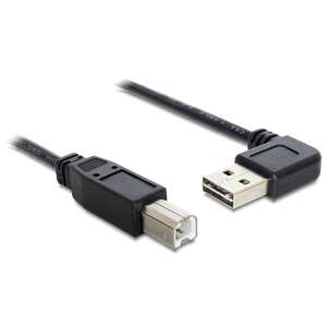 Delock EASY-USB 2.0 A-B kábel, 2m, hajlított csatlakozó - Adatkábel