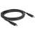 Delock USB 3.1 Gen 1 Type-C to Type-C cable, 2 meters, black