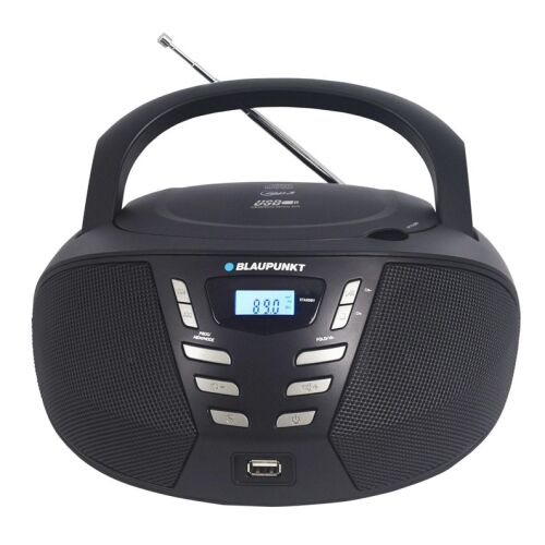 Blaupunkt BB7-BK Boombox CD lejátszóval, USB-vel és FM rádióval