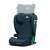Kinderkraft Junior Fix 2 car seat in blue color, headrest adjustment
