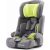 KinderKraft Comfort UP столче за кола, сиво и лайм зелено