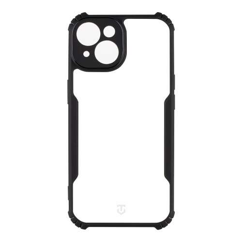 Carcasă Tactical Quantum Stealth iPhone 15 Pro Max neagră și transparentă