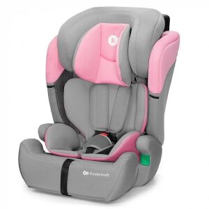 Kinderkraft Comfort Up i-Size safety child seat 9-36kg 76-150cm #grey-pink