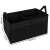 Xtrobb black car trunk organizer, showing dimensions