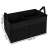 Xtrobb black car trunk organizer with dimensions