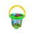 Maxi Blocks construction blocks in a green bucket with a yellow handle, 24 pieces