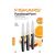 Fiskars Functional Form Universalmesser-Set, 3-teilig, Klingen aus Edelstahl