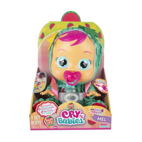 Cry Babies Tutti Frutti Mel– Interaktive Puppe mit Wassermelonenduft #grün 32306953