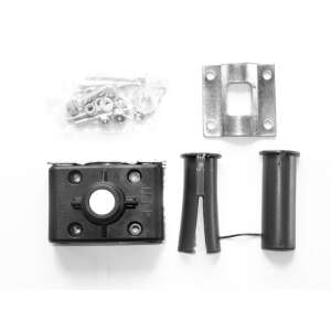 HTP kerékpárülés rögzítő konzol, tartalmazza a rögzítő konzolot, csavarokat és távtartókat - Gyerekülés kerékpárra