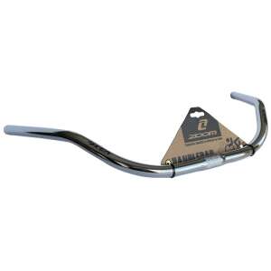 Zoom Cruiser kormány, krómozott acél, fekete KALIN logóval - Zoom