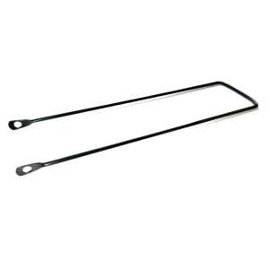 Fekete acél kosártartó pálca 28 colos kerékpárokhoz - BikeTrade