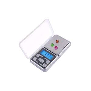 Digital pocket scale for weighing jewelry, coins, and other small items, with a 0.1g resolution, silver color - Other Measuring Tool
