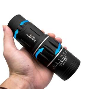 Monocular 16x52, Impermeabil, Compact, Portabil, pentru Observarea Păsărilor, Drumeții, Camping, Călătorii - Binocluri