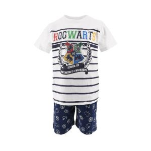 Harry Potter Hogwarts Crest Kids Short Pajamas - 6 years - Homyl