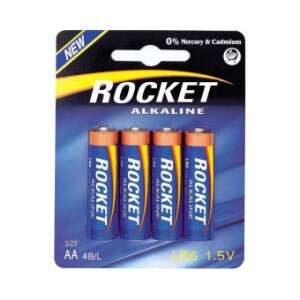 Rocket Alkaline ceruza AA elem 4 darab 32321342 Elemek - Ceruzaelem