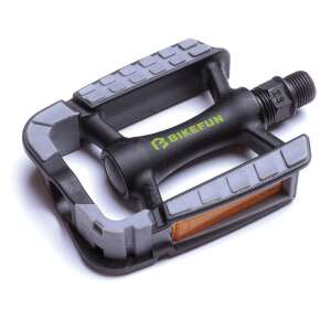 BikeFun City fekete-szürke pedál - Kerékpár hajtás