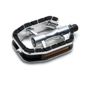 BikeFun Kraton alumínium kerékpár pedál fekete markolattal - Kerékpár hajtás