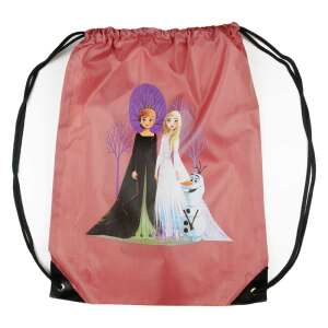 Jégvarázs 2 tornazsák, rózsaszín, Elsa és Anna, Olaf, tökéletes iskolába, tornára vagy sportoláshoz - Tornazsák