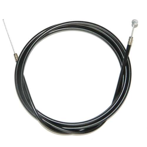 Fekete kerékpár fékbowden, 1,5 x 850mm