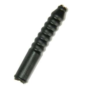 Fekete gumiharmoőnika V-fék kábelhez - BikeTrade