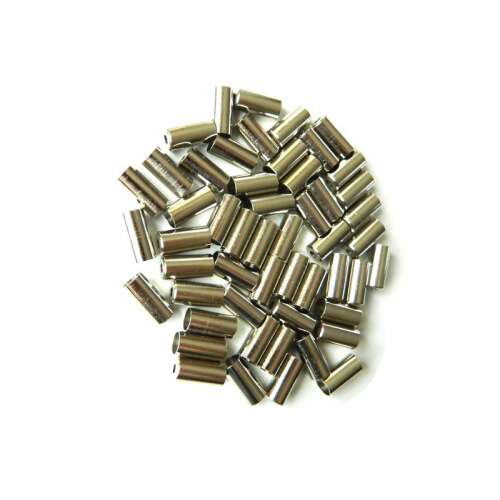 200 darabos CNC megmunkált acél fékbowden végzáró, 5,5 mm átmérővel kerékpárokhoz