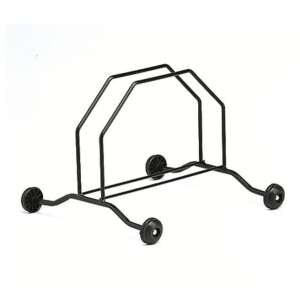 Peruzzo gurulós kerékpár bemutató állvány, fekete, kerekekkel - BikeTrade