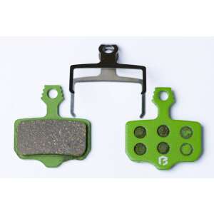 BikeFun DS44 kerékpár fékbetétek, zöld, 2 db-os szett - Kerékpár fékbetét